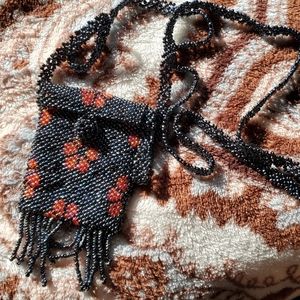 ✴ 2/$20 Iridescent beaded purse necklace